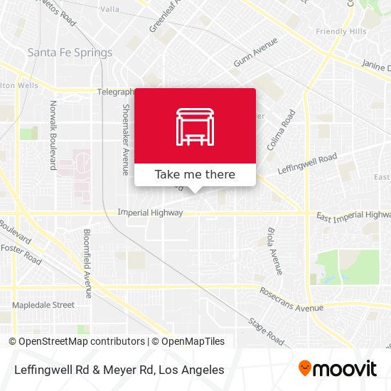 Mapa de Leffingwell Rd & Meyer Rd