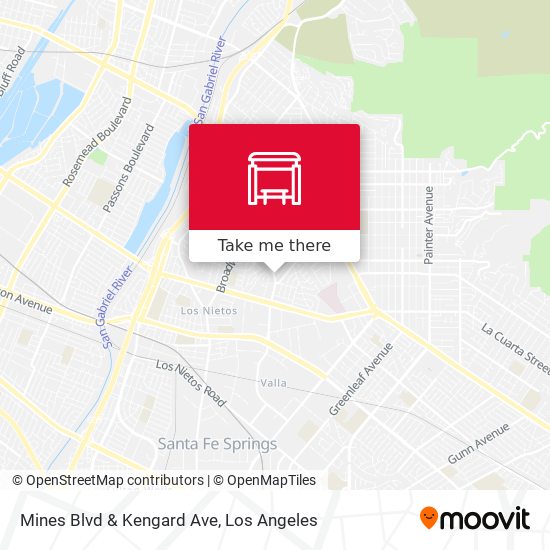 Mapa de Mines Blvd & Kengard Ave