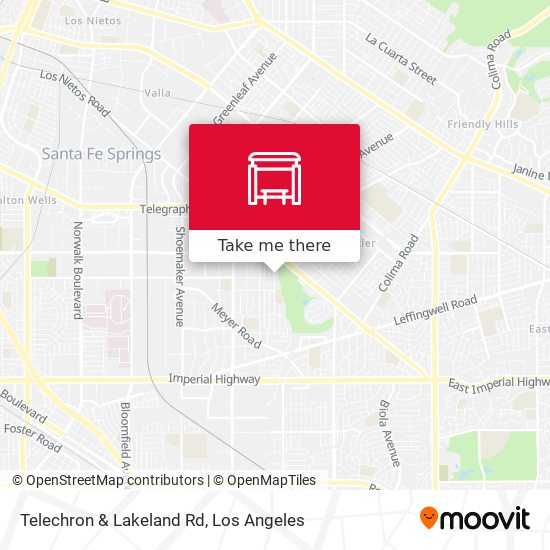 Telechron & Lakeland Rd map