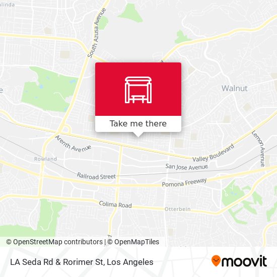 LA Seda Rd & Rorimer St map