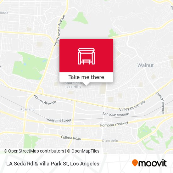 Mapa de LA Seda Rd & Villa Park St