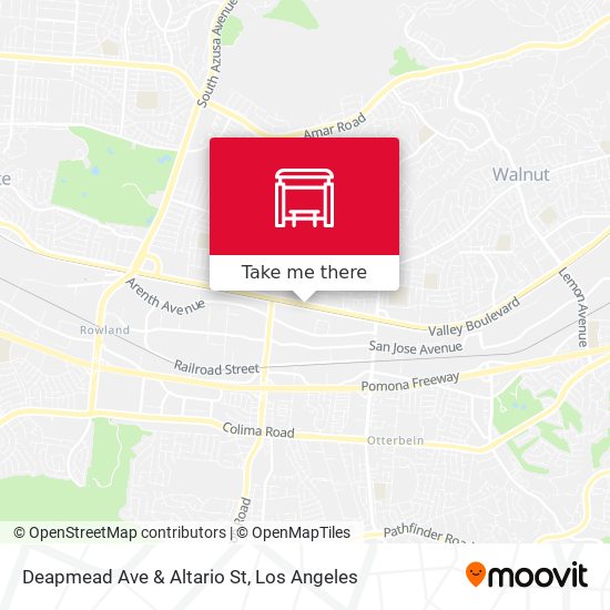 Deapmead Ave & Altario St map