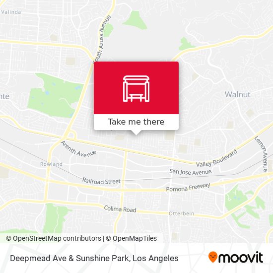 Deepmead Ave & Sunshine Park map