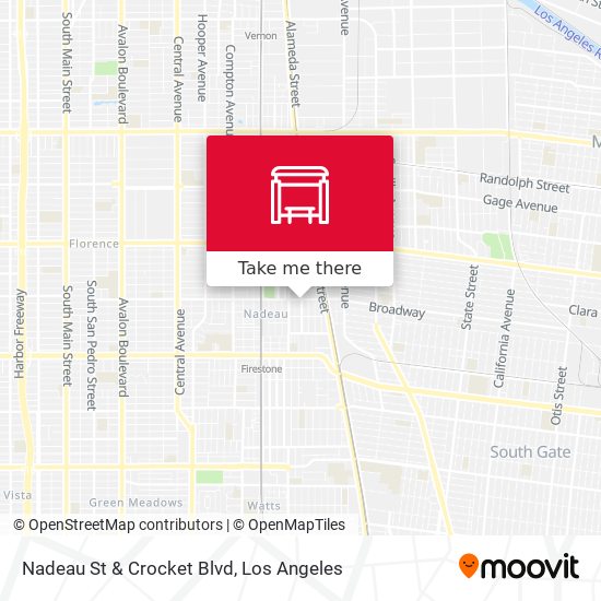 Nadeau St & Crocket Blvd map