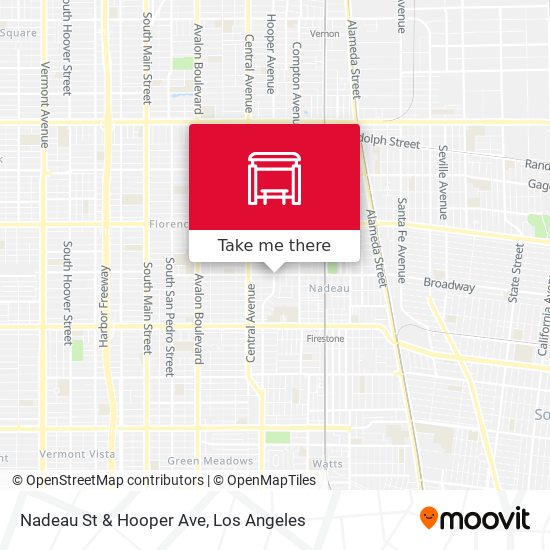 Mapa de Nadeau St & Hooper Ave