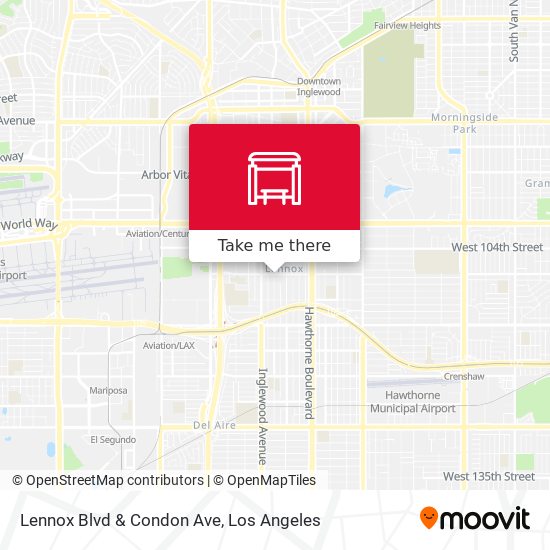 Lennox Blvd & Condon Ave map