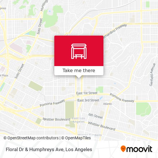 Floral Dr & Humphreys Ave map
