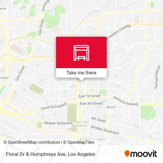 Floral Dr & Humphreys Ave map