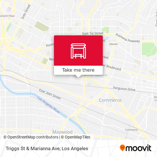 Mapa de Triggs St & Marianna Ave