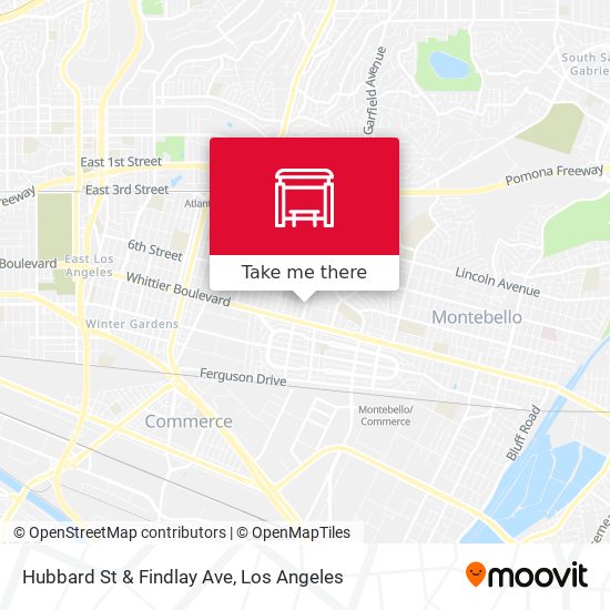 Hubbard St & Findlay Ave map