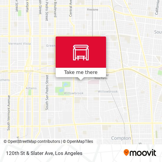 120th St & Slater Ave map