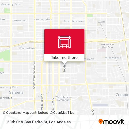 Mapa de 130th St & San Pedro St