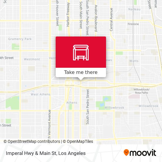 Imperal Hwy & Main St map