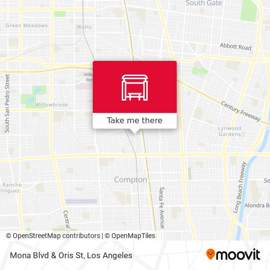 Mapa de Mona Blvd & Oris St