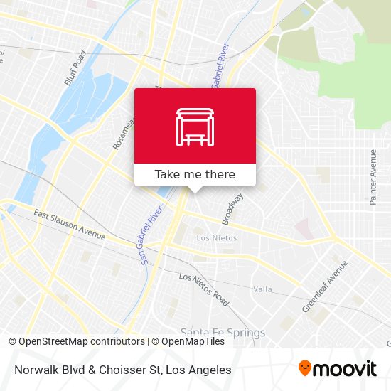 Norwalk Blvd & Choisser St map