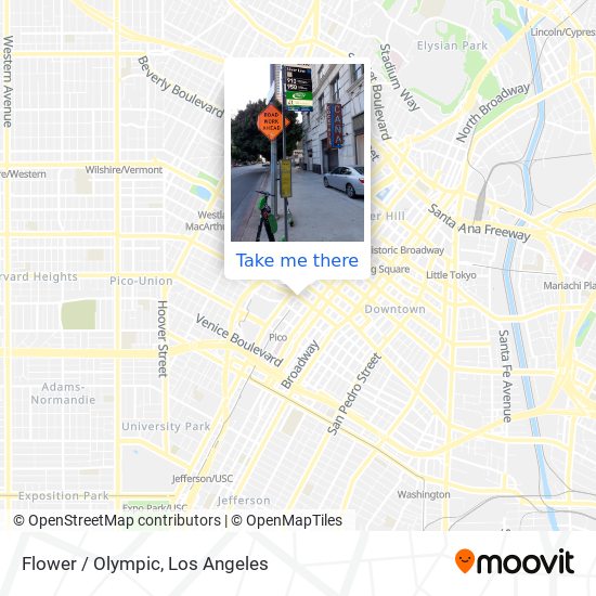 Mapa de Flower / Olympic