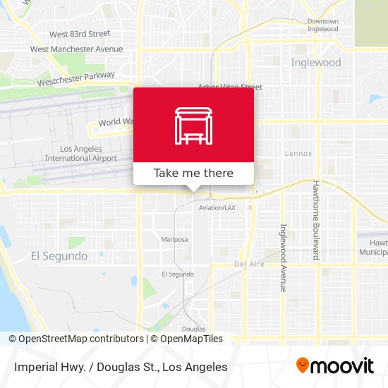 Mapa de Imperial Hwy. / Douglas St.