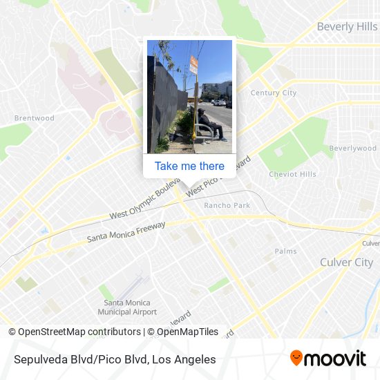 Mapa de Sepulveda Blvd/Pico Blvd