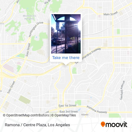 Ramona / Centre Plaza map