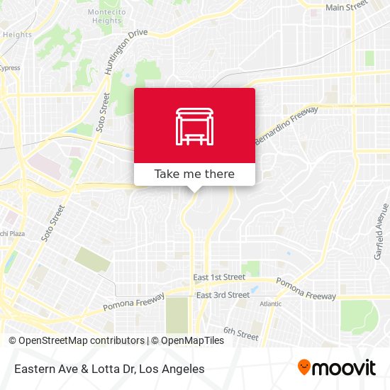 Eastern Ave & Lotta Dr map