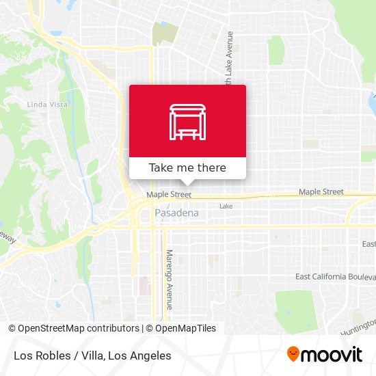 Mapa de Los Robles / Villa