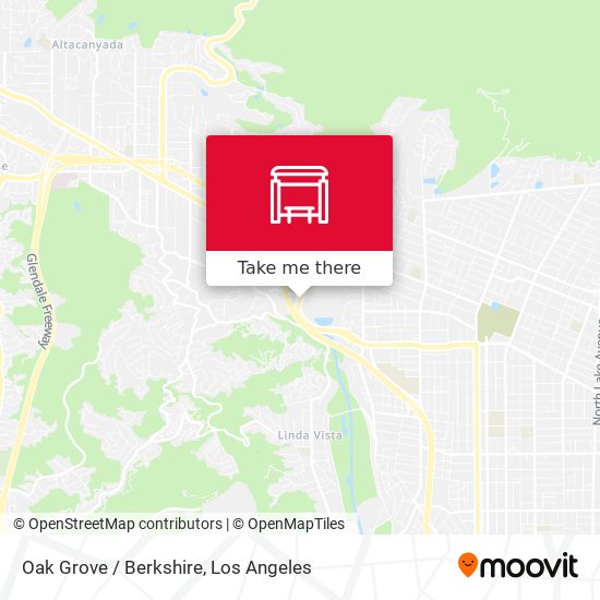 Oak Grove / Berkshire map