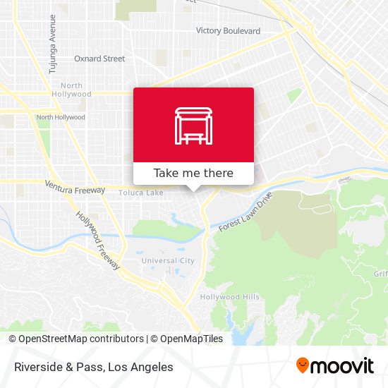 Mapa de Riverside & Pass
