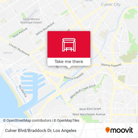 Mapa de Culver Blvd/Braddock Dr