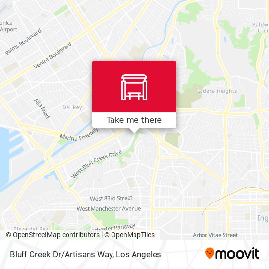 Bluff Creek Dr/Artisans Way map