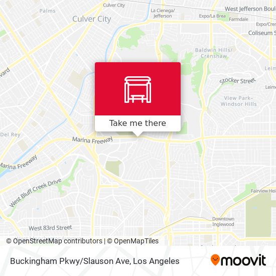 Mapa de Buckingham Pkwy/Slauson Ave