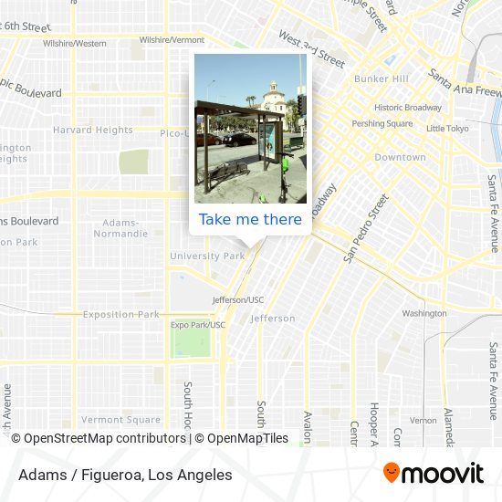 Adams / Figueroa map