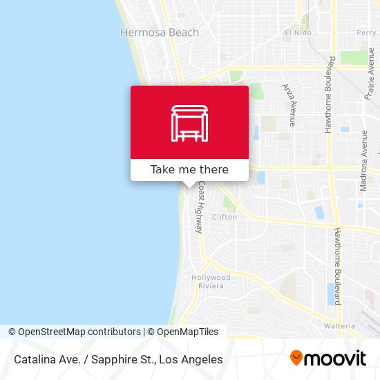Mapa de Catalina Ave. / Sapphire St.