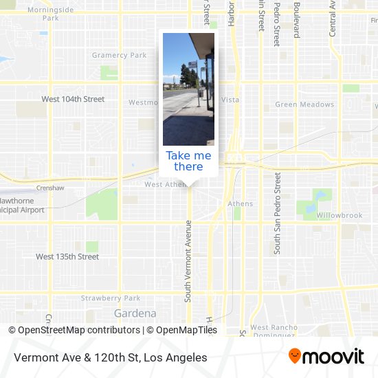 Vermont Ave & 120th St map