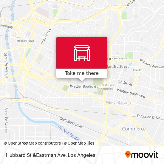 Mapa de Hubbard St &Eastman Ave