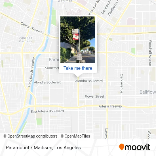 Paramount / Madison map