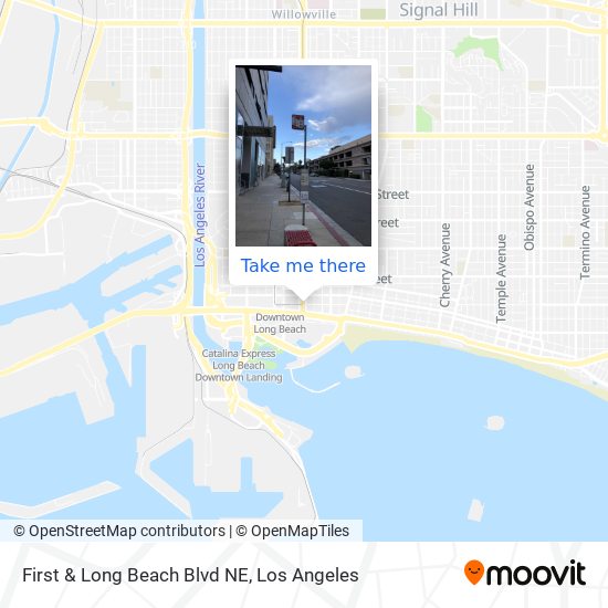First & Long Beach Blvd NE map