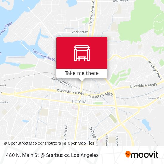 480 N. Main St @ Starbucks map