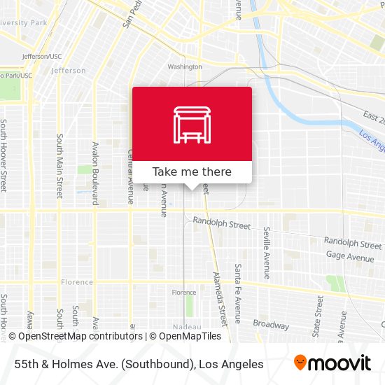 55th & Holmes Ave. (Southbound) map