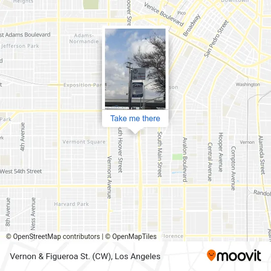Vernon & Figueroa St. (CW) map