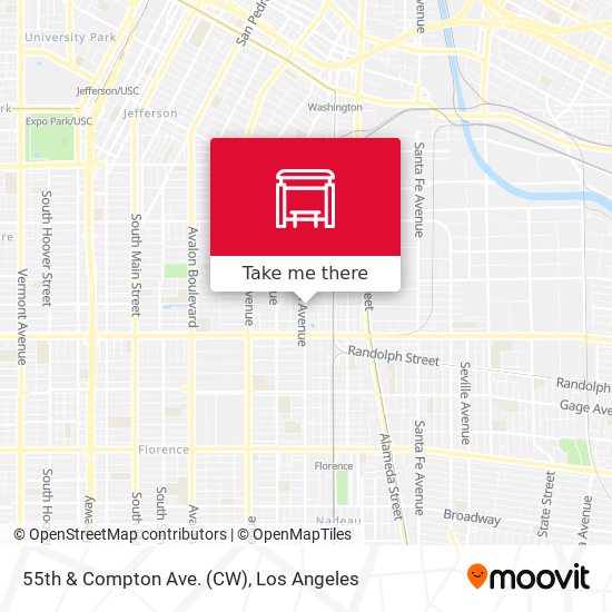 55th & Compton Ave. (CW) map
