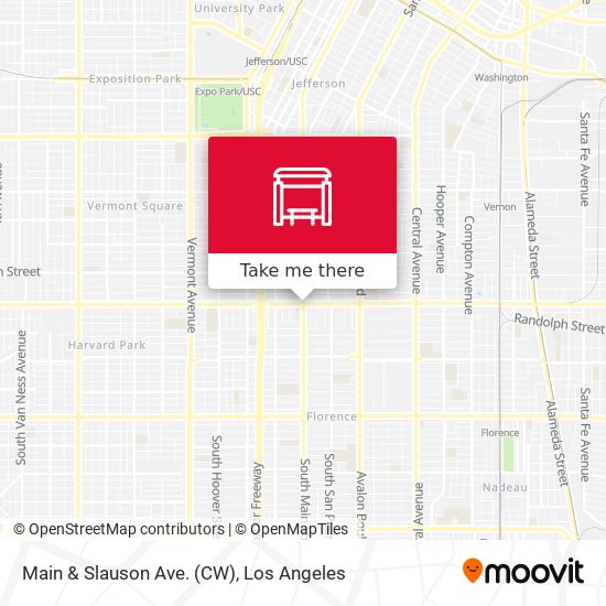 Main & Slauson Ave. (CW) map