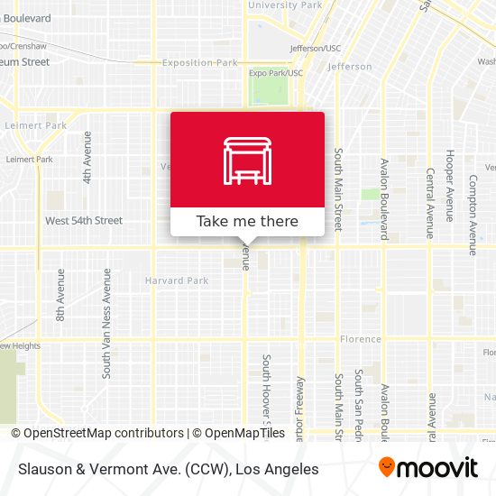 Slauson & Vermont Ave. (CCW) map