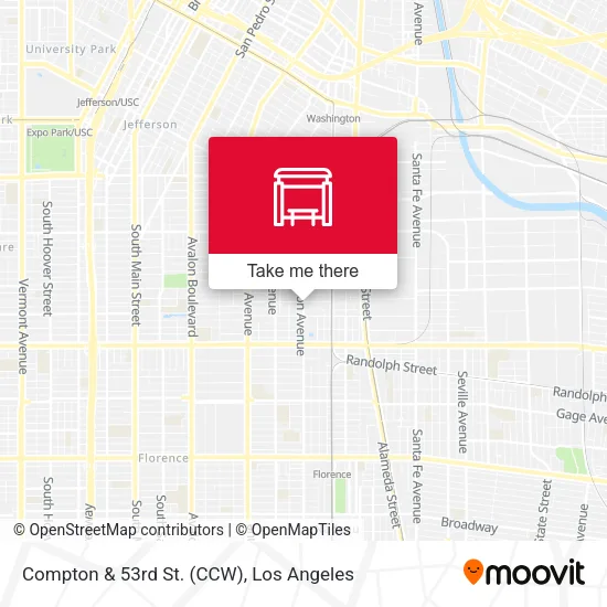 Compton & 53rd St. (CCW) map