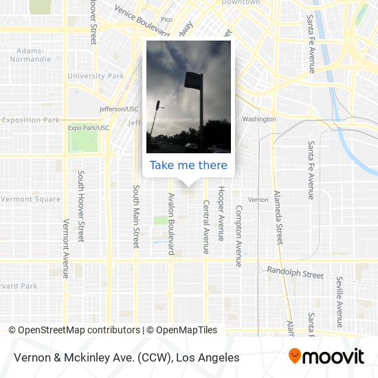 Vernon & Mckinley Ave. (CCW) map