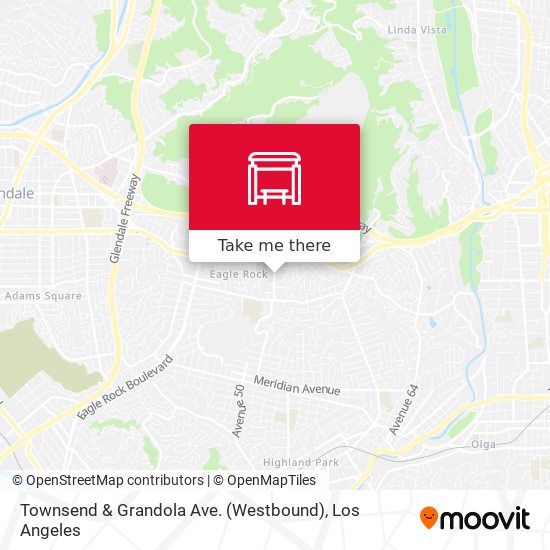 Townsend & Grandola Ave. (Westbound) map