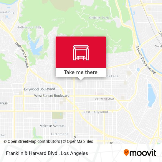Mapa de Franklin & Harvard Blvd.