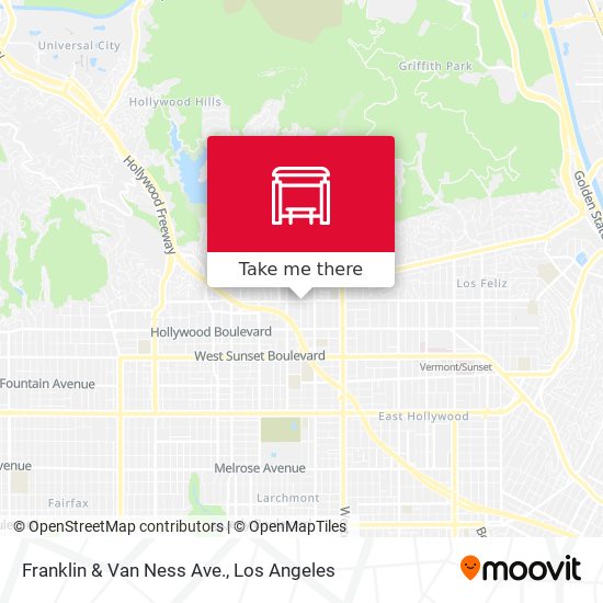 Franklin & Van Ness Ave. map