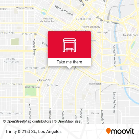 Mapa de Trinity & 21st St.