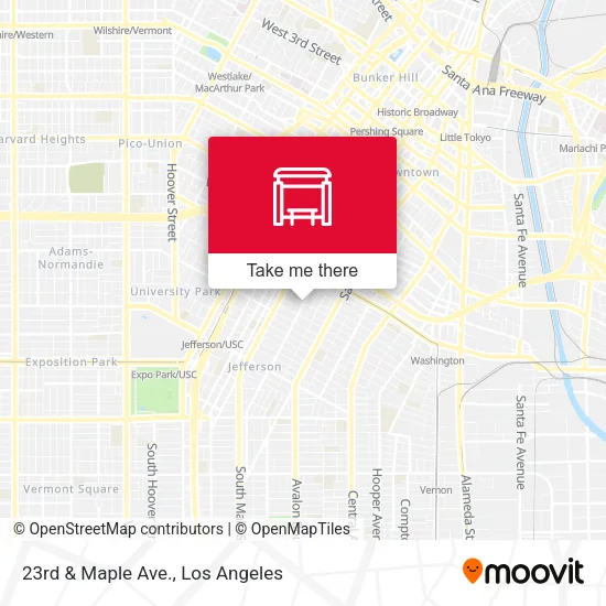 Mapa de 23rd & Maple Ave.