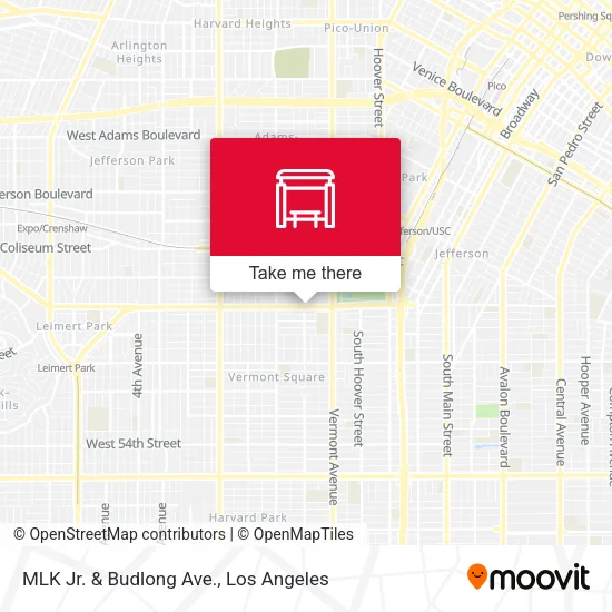 Mapa de MLK Jr. & Budlong Ave.